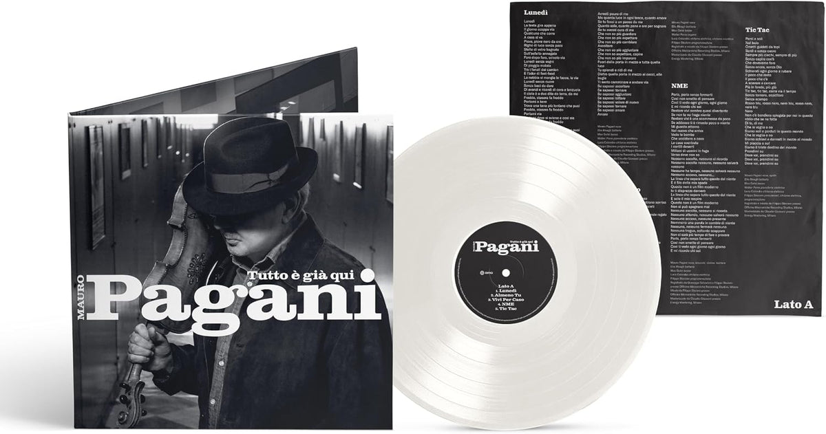Mauro Pagani - Tutto È Già Qui (Collector's Edition, Alternative Cover, Autografato, LTD, Numerato, Bianco, 180gr)