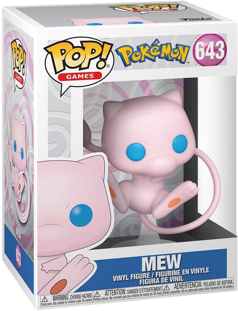 Pokemon: Funko Pop! Games - Mew (Vinyl Figure 643)