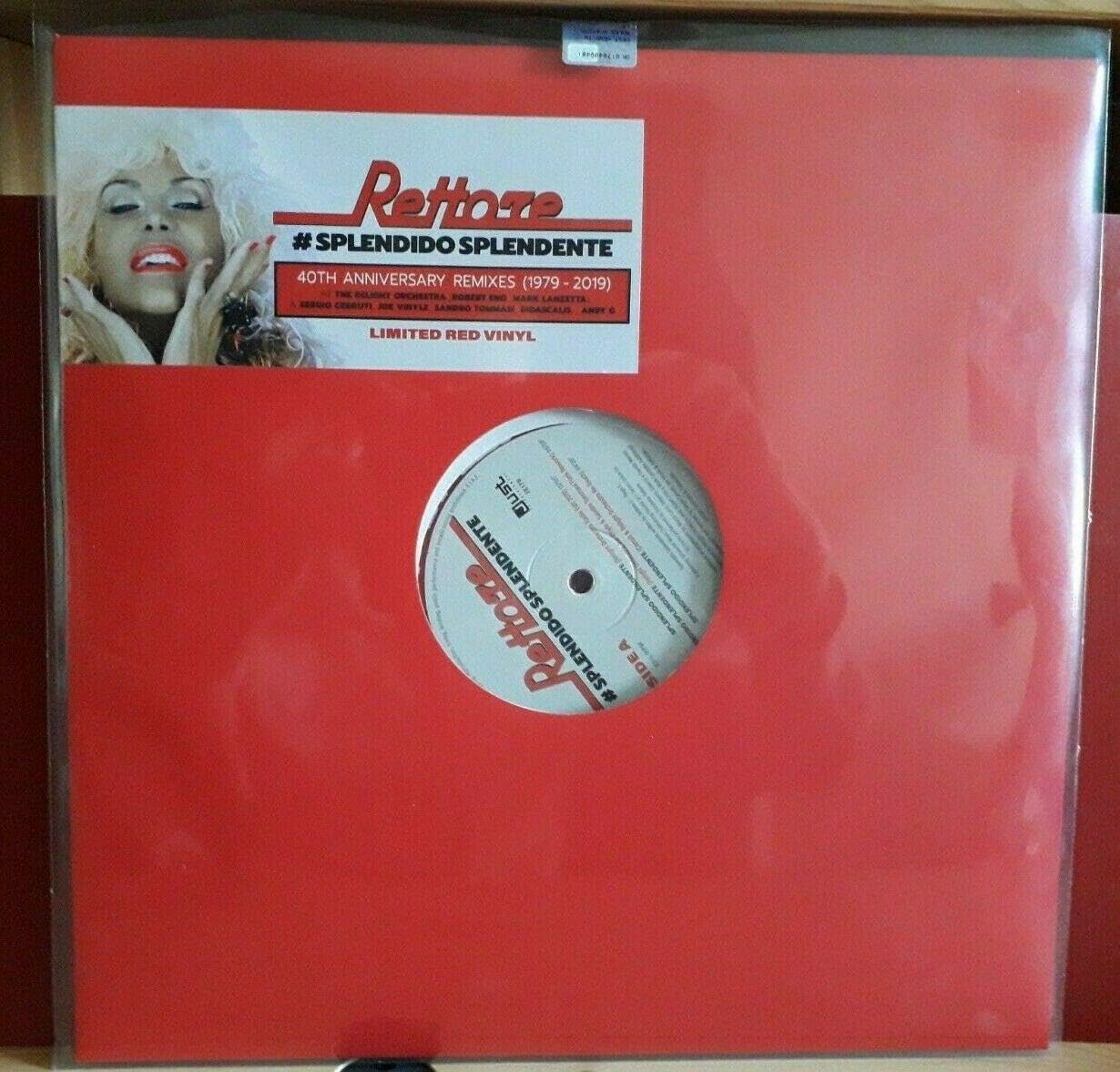 Donatella Rettore - Splendido Splendente (40Th Ann, Rosso, 180gr)