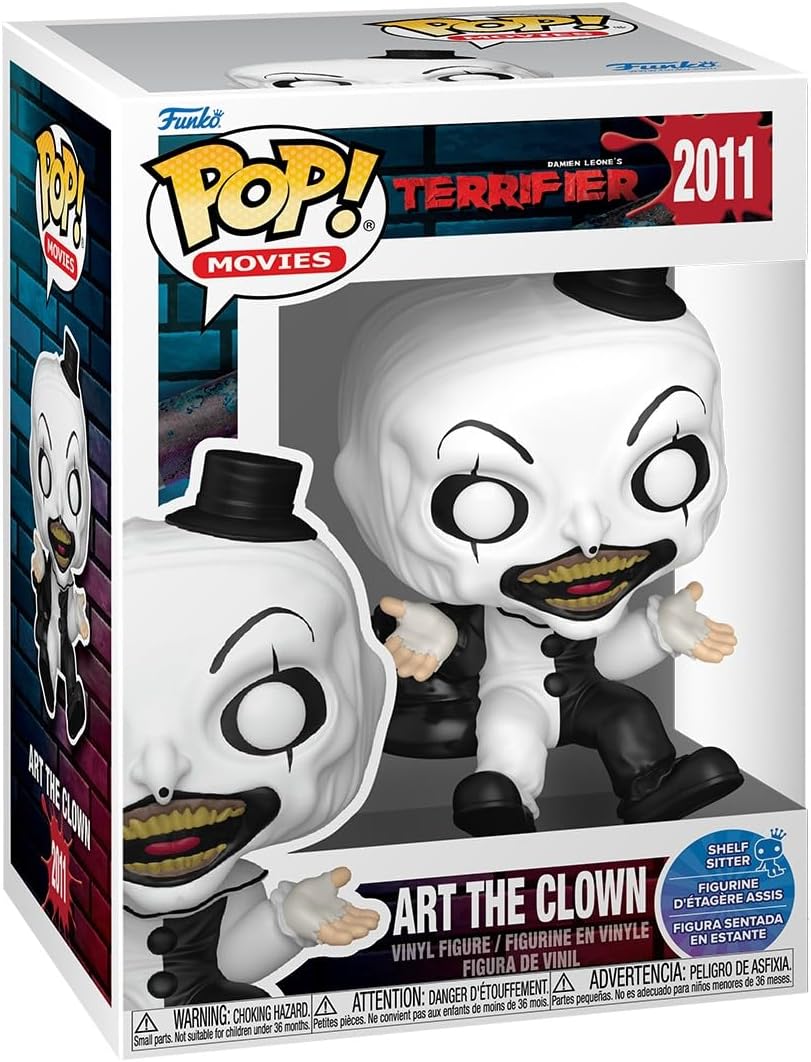 Terrifier: Funko Pop! Movies - Art The Clown (Sit) (Vinyl Figure 2011)