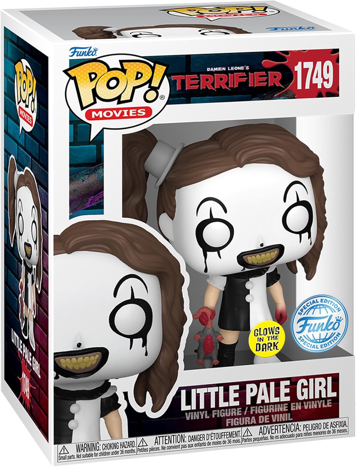 Terrifier: Funko Pop! Movies - Little Pale Girl (Glow)