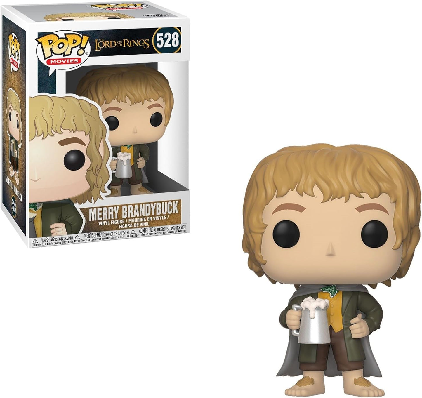Lord Of The Rings (The): Funko Pop! Movie - Merry Brandybuck (Vinyl Figure 528)