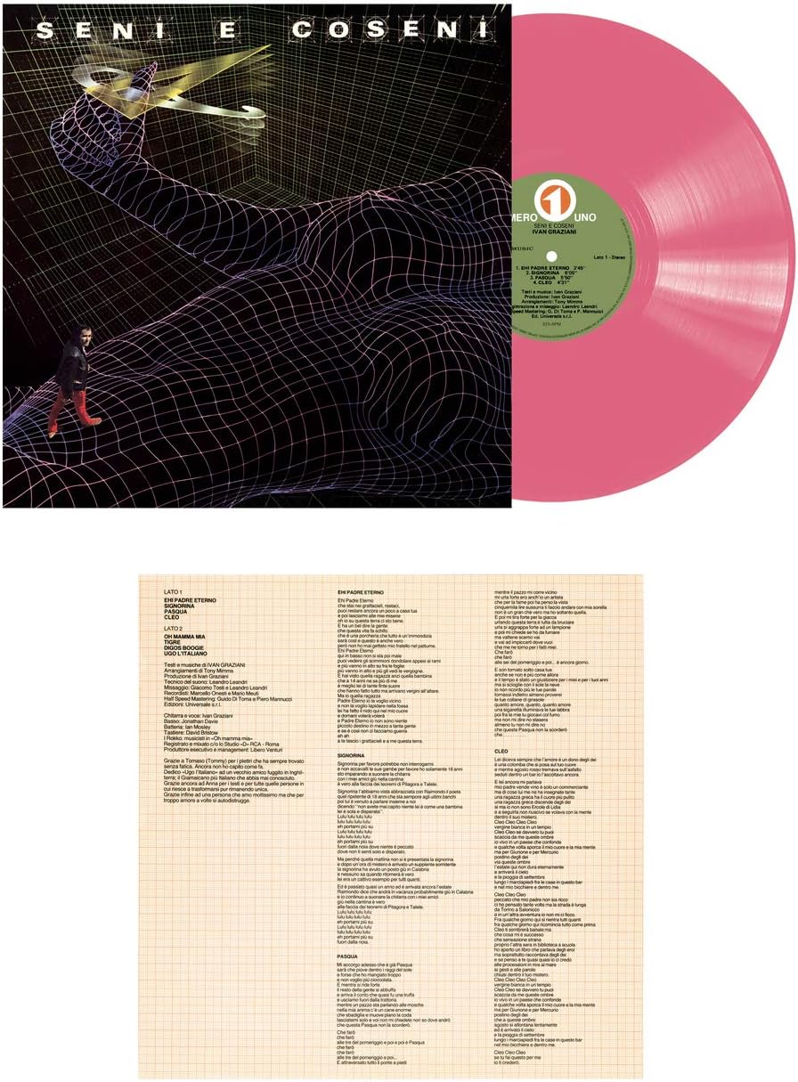 Ivan Graziani - Seni E Coseni (Rosa, Numerato, 180gr)