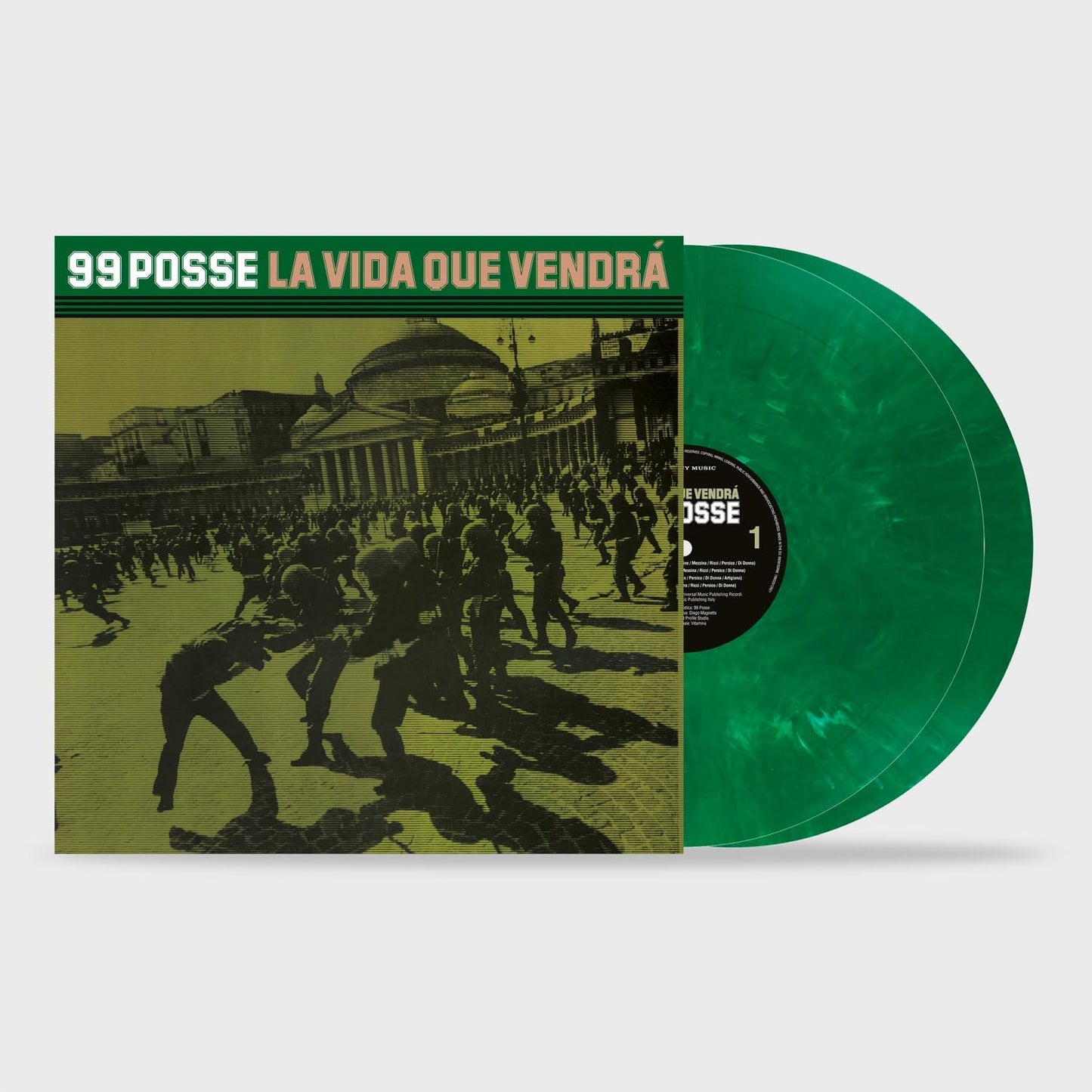 99 Posse - La Vida Que Vendrà (Verde Marmorizzato, 180gr)