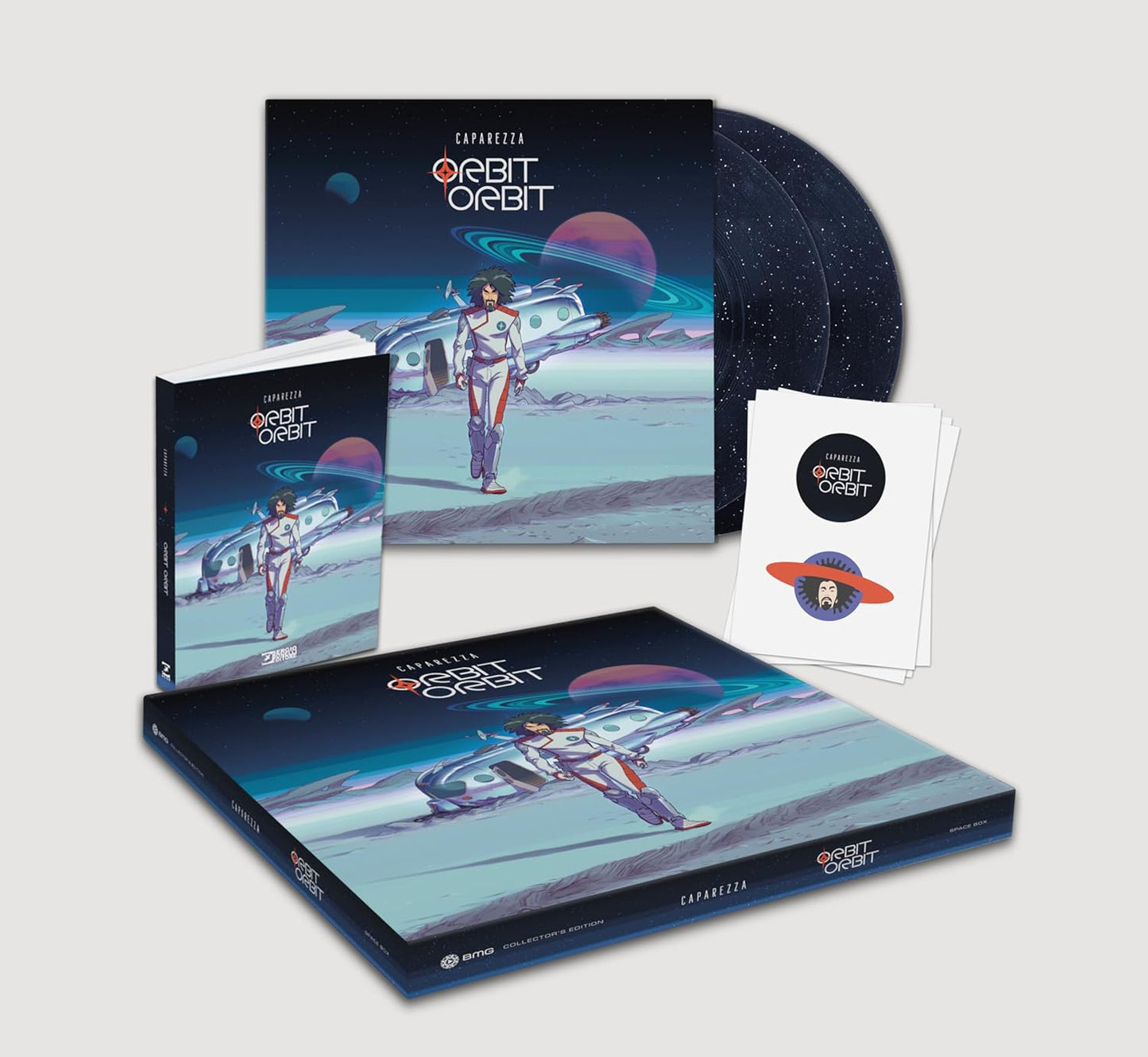 Caparezza - Orbit Orbit (2LP, Space Version, Fumetto, Stickers, 180gr)