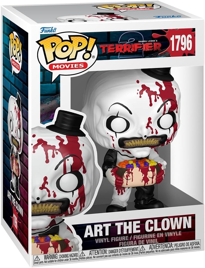 Terrifier 2: Funko Pop! Movies - Art The Clown (Vinyl Figure 1796)