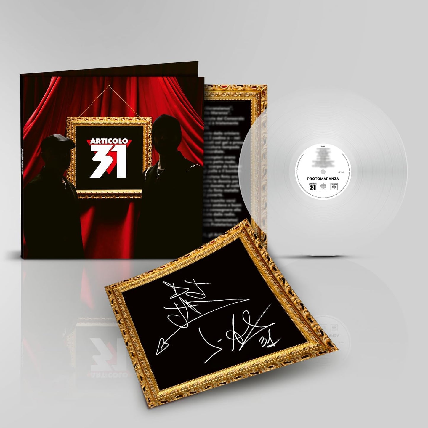 Articolo 31 - Protomaranza (Trasparente, Autografato, 180gr)