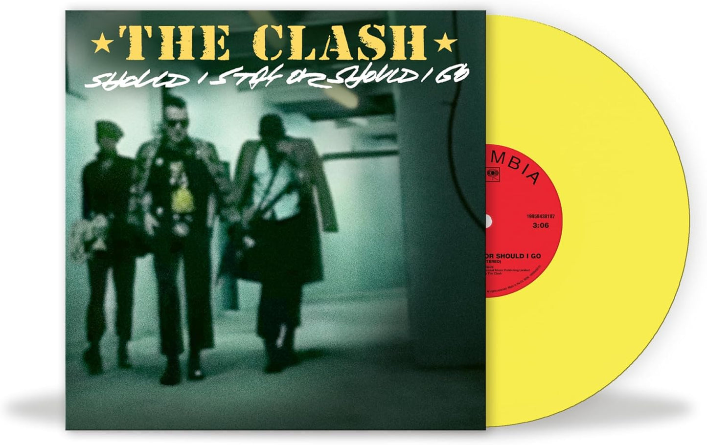 Clash - Should I Stay Or Should I Go/Straight To Hell (LTD, Yellow, 7")