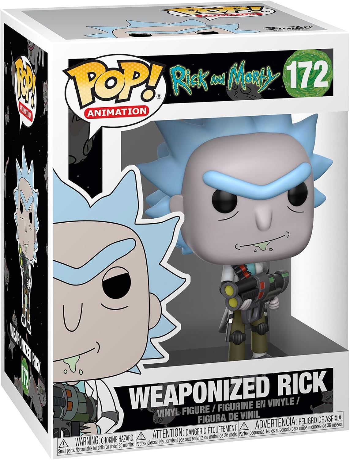 Rick And Morty: Funko Pop! Animation - Weaponized Rick