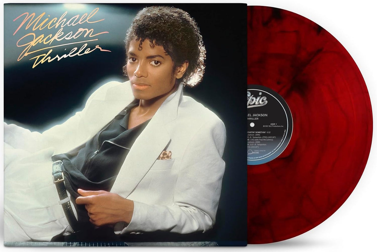 Michael Jackson - Thriller (LTD, Red Black Marbled, 180gr)