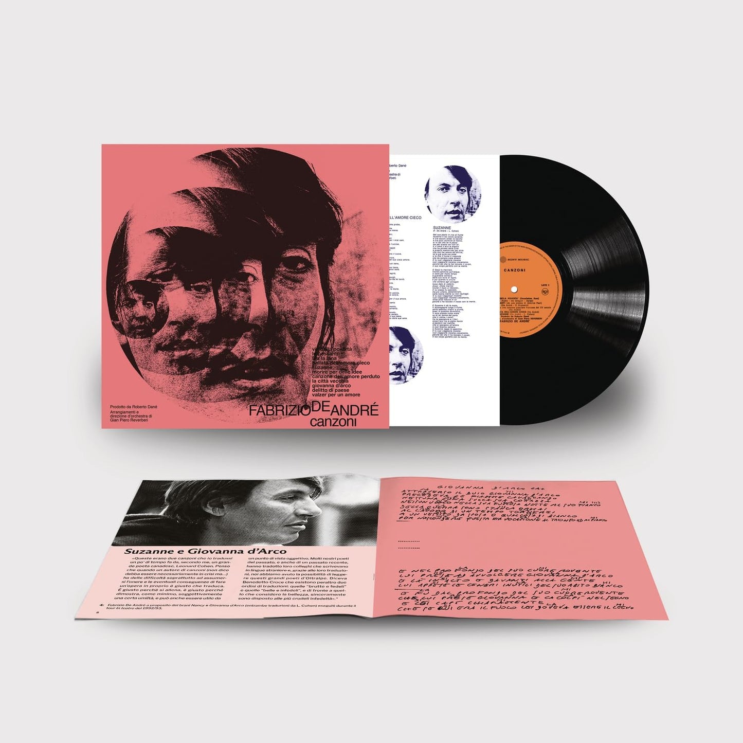 Fabrizio De Andrè - Canzoni (LP, Libretto, 180gr)