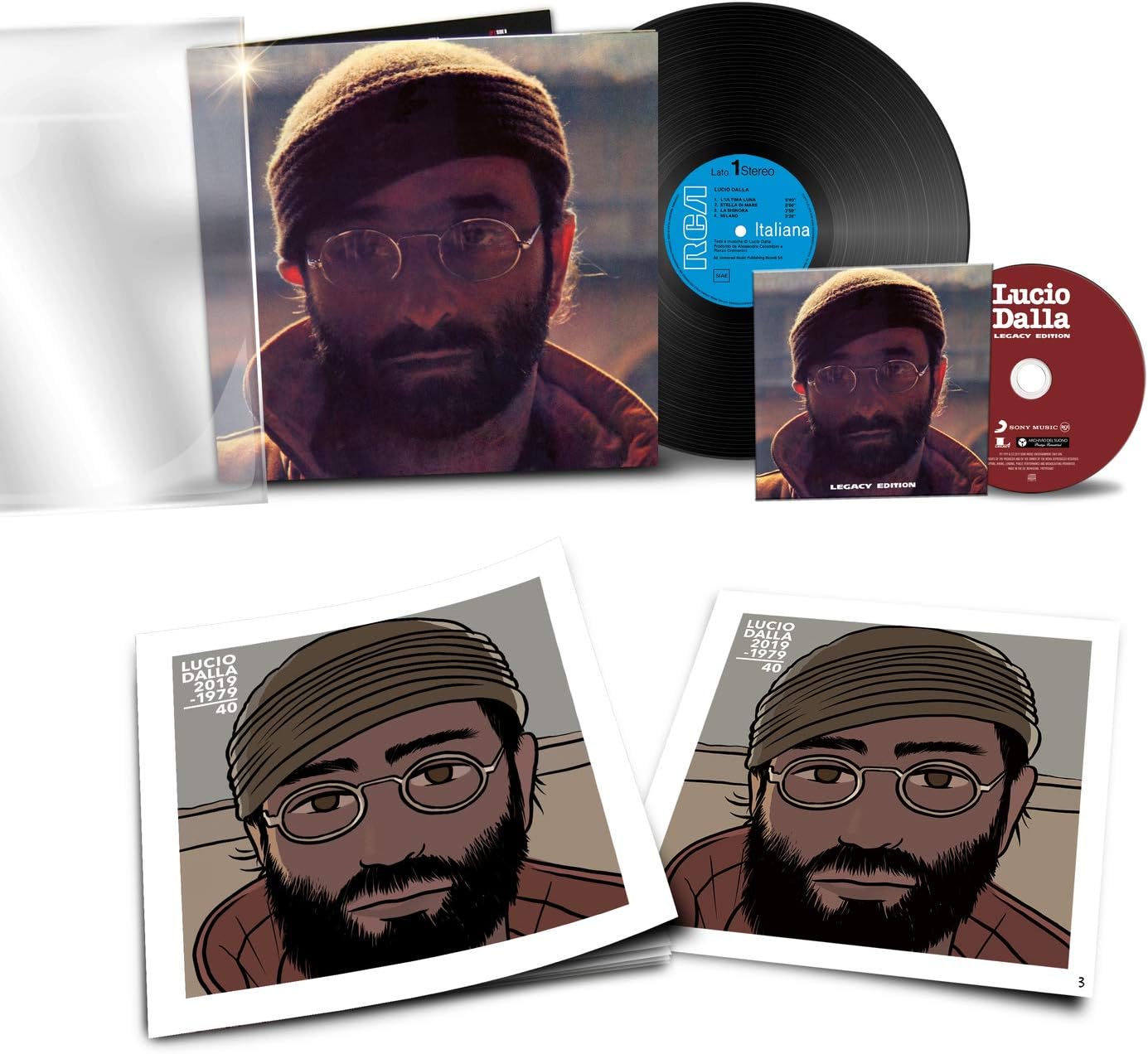 Lucio Dalla - Lucio Dalla (LTD, Numerato, LP, CD)