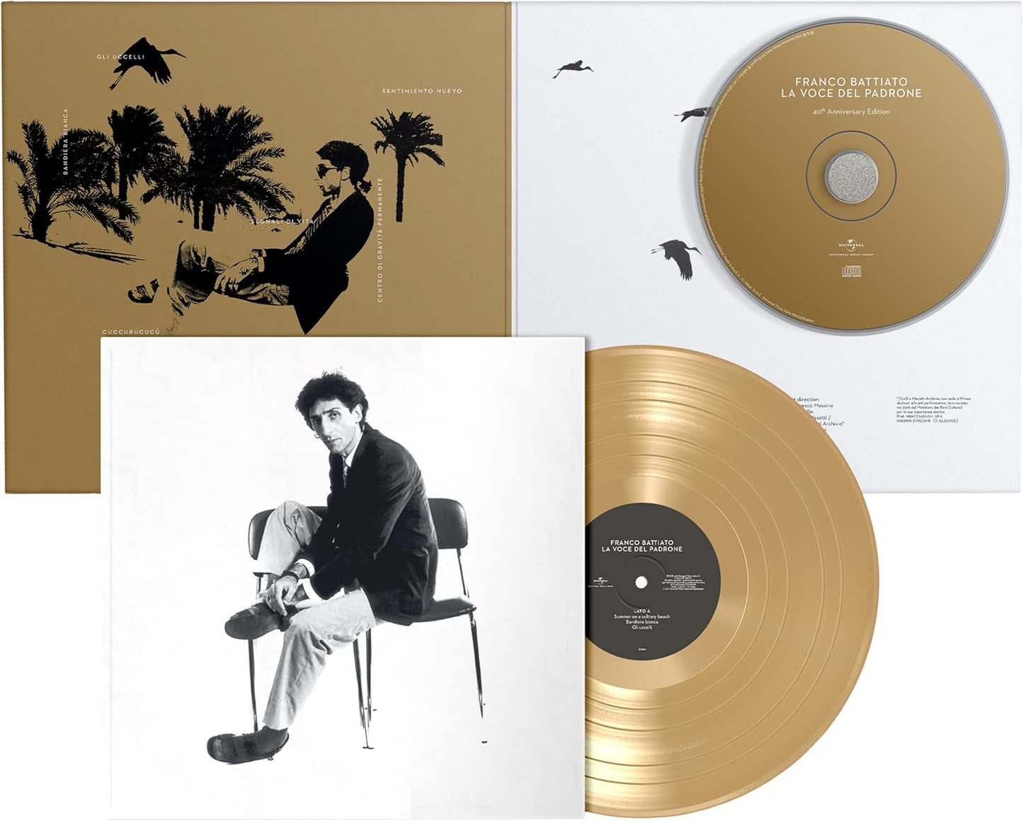 Franco Battiato - La Voce Del Padrone (40Th Ann, Oro, LP, CD, 180gr)