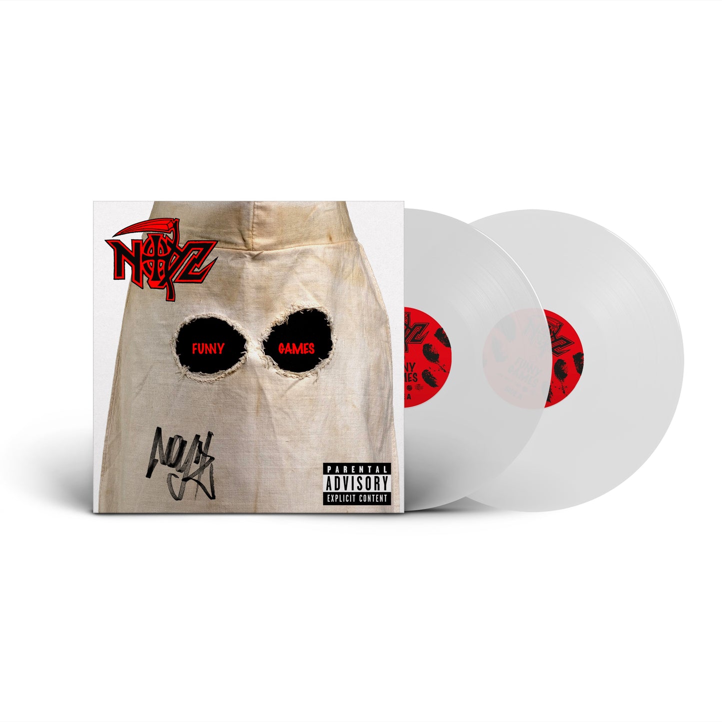 Noyz Narcos - Funny Games (Zombie Edition, Bianco, Autografato, 2LP, 180gr)