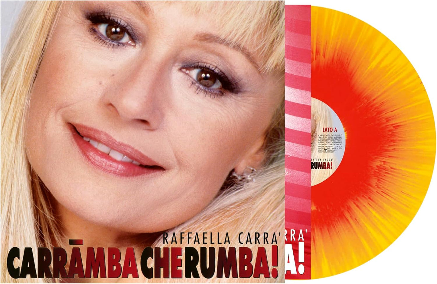 Raffaella Carrà - Carramba Che Rumba! (LTD, Autografato, Splatter Rosso Giallo, 180gr)
