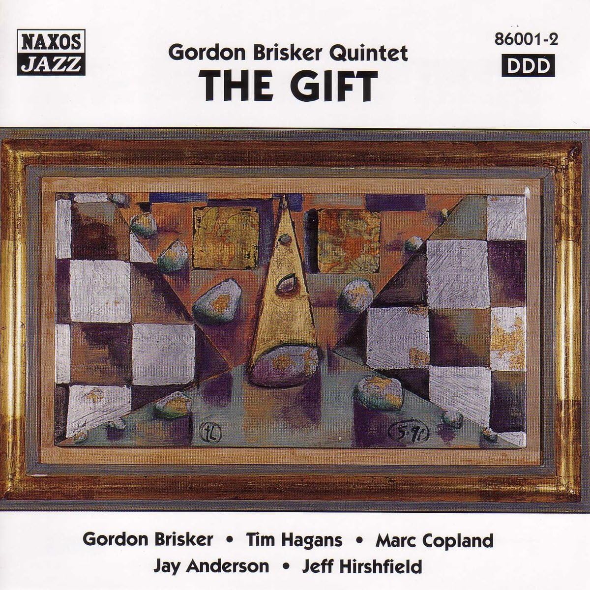 Gordon Brisker Quintet - The Gift (CD, Album)