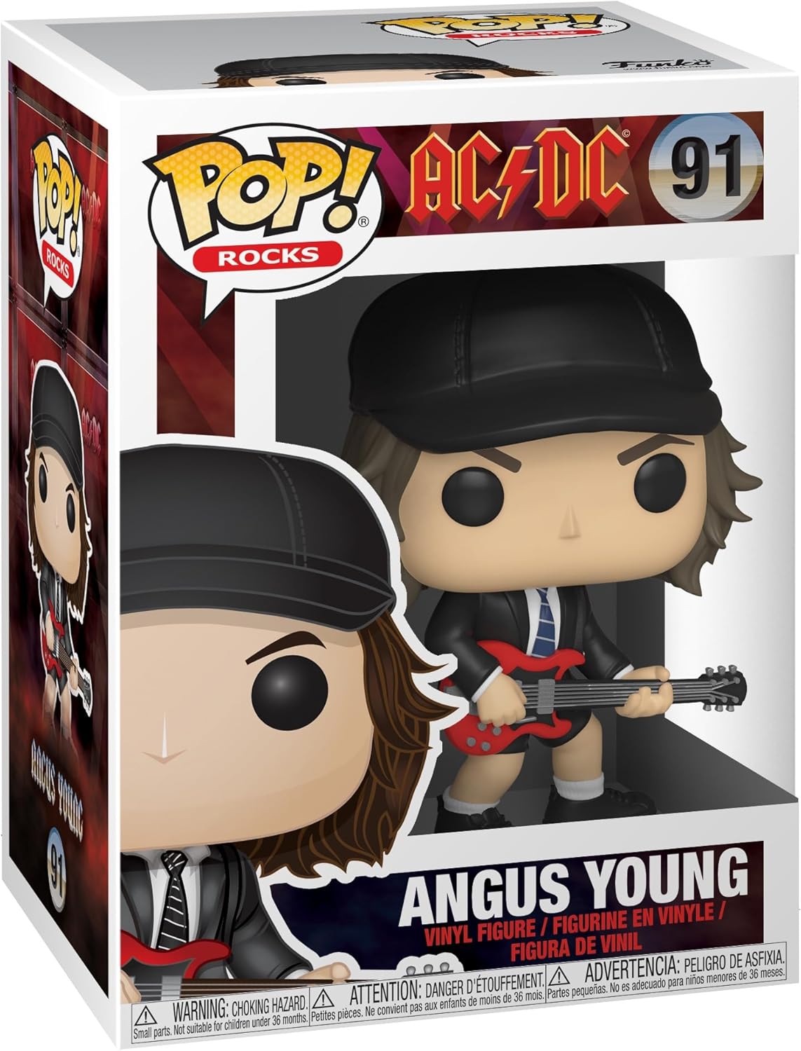 Ac/Dc: Funko Pop! Rock - Angus Young (Vinyl Figure 91)