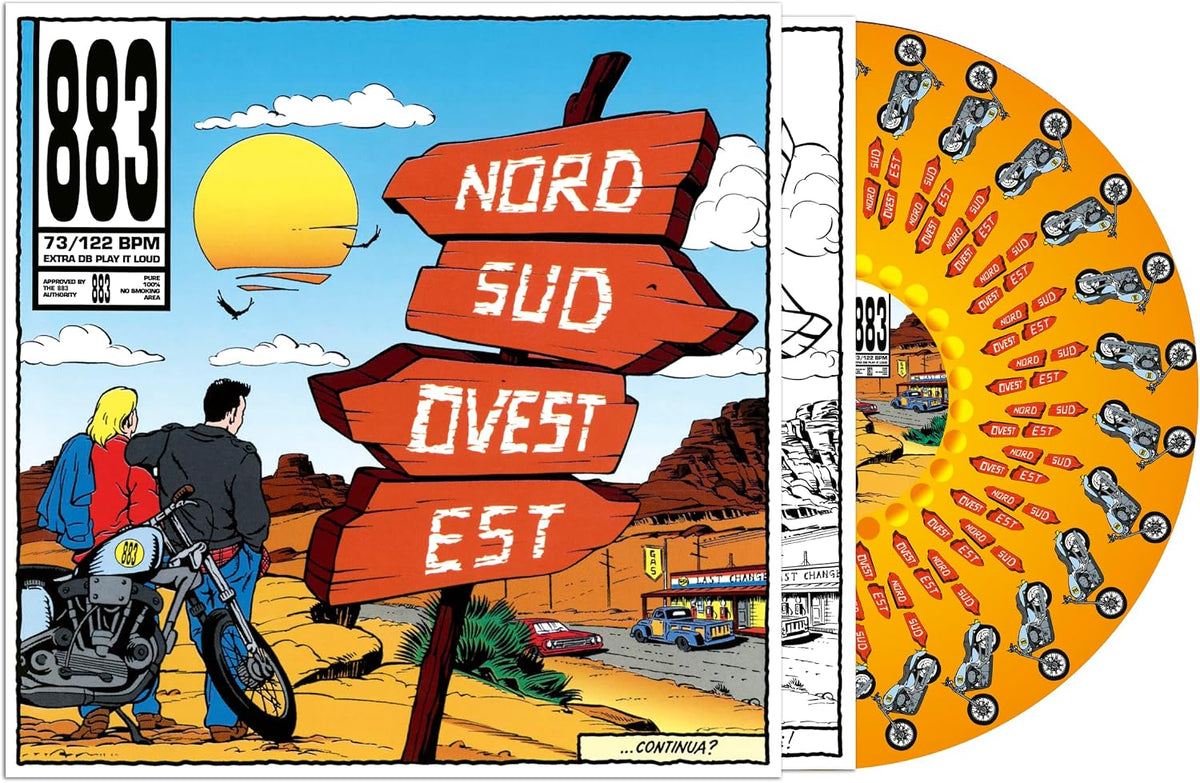 883 - Nord Sud Ovest Est (LTD, Numerato, Picture, Zoetrope, 180gr)