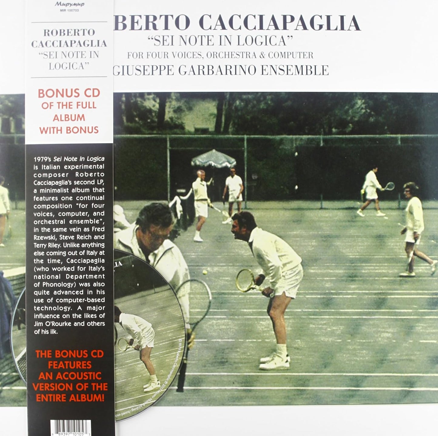 Roberto Cacciapaglia - Sei Note In Logica (LP, CD, 180gr)