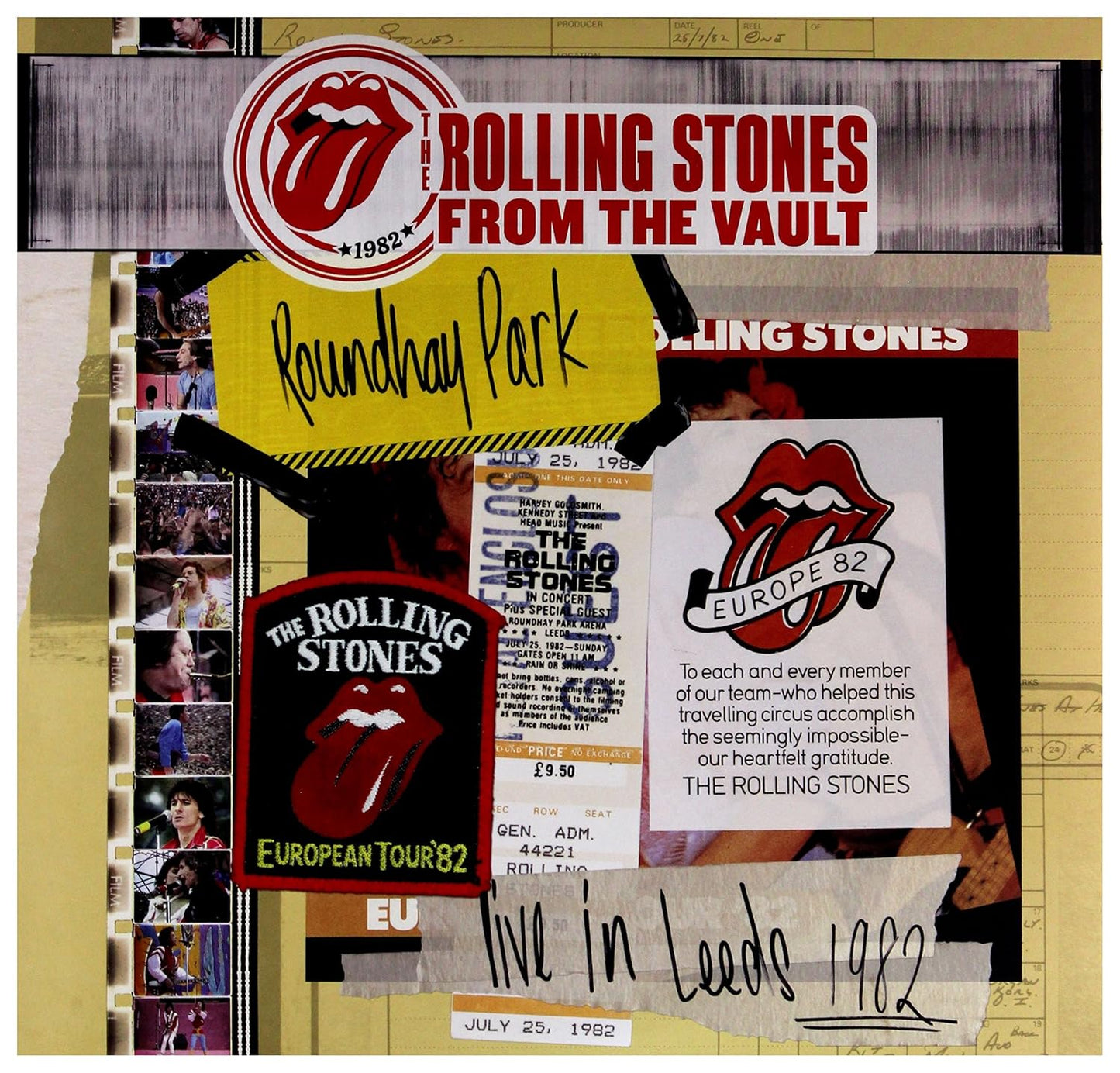 Rolling Stones - Live In Leeds 1982 (3LP, DVD, 180gr)
