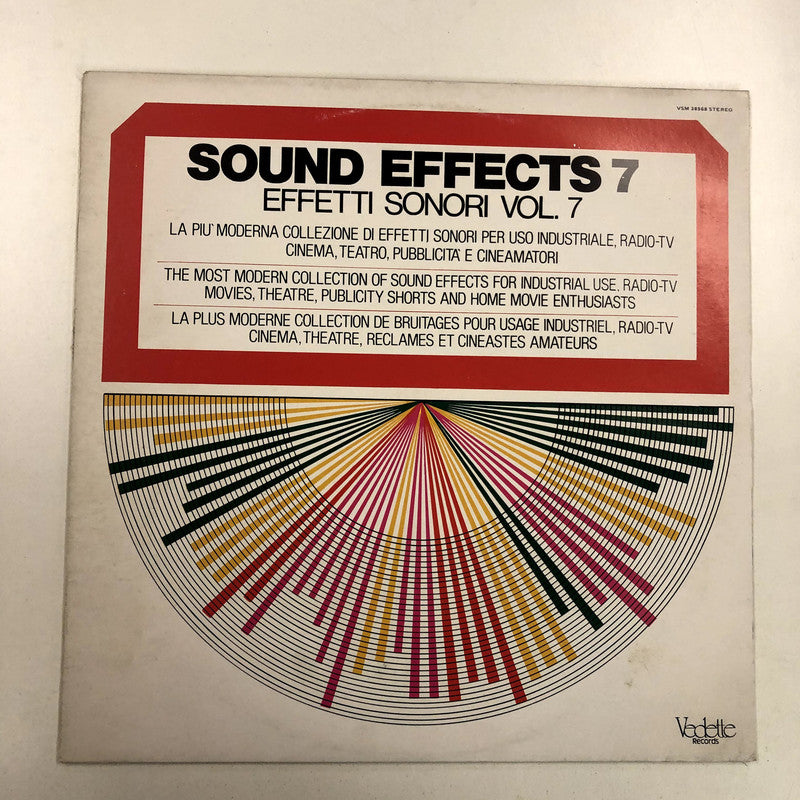William Landow - Sound Effects 7 - Effetti Sonori Vol. 7 (LP, Quad)