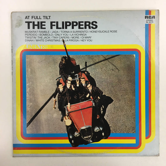 The Flippers - At Full Tilt (LP, Comp)