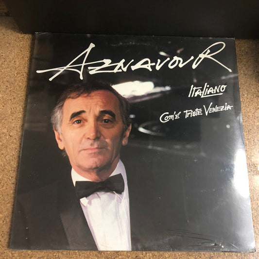 Charles Aznavour - Italiano, Com'È Triste Venezia (LP, Comp)