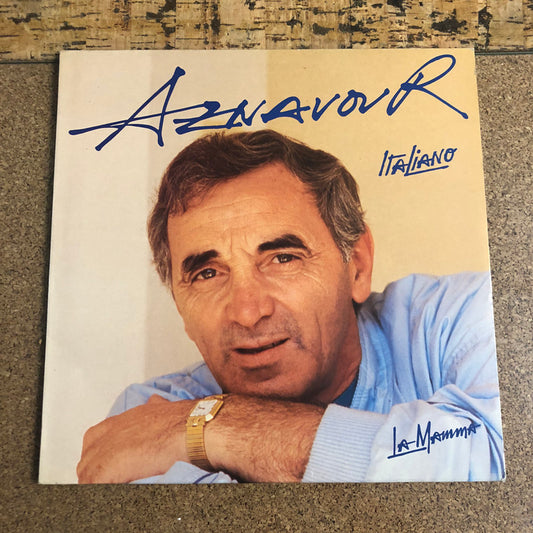 Charles Aznavour - Aznavour Italiano Volume 2 - La Mamma (LP, Comp)