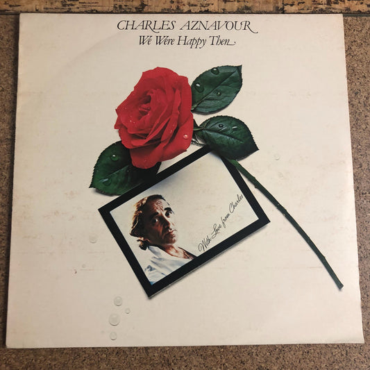 Charles Aznavour - We Were Happy Then (LP, Album)