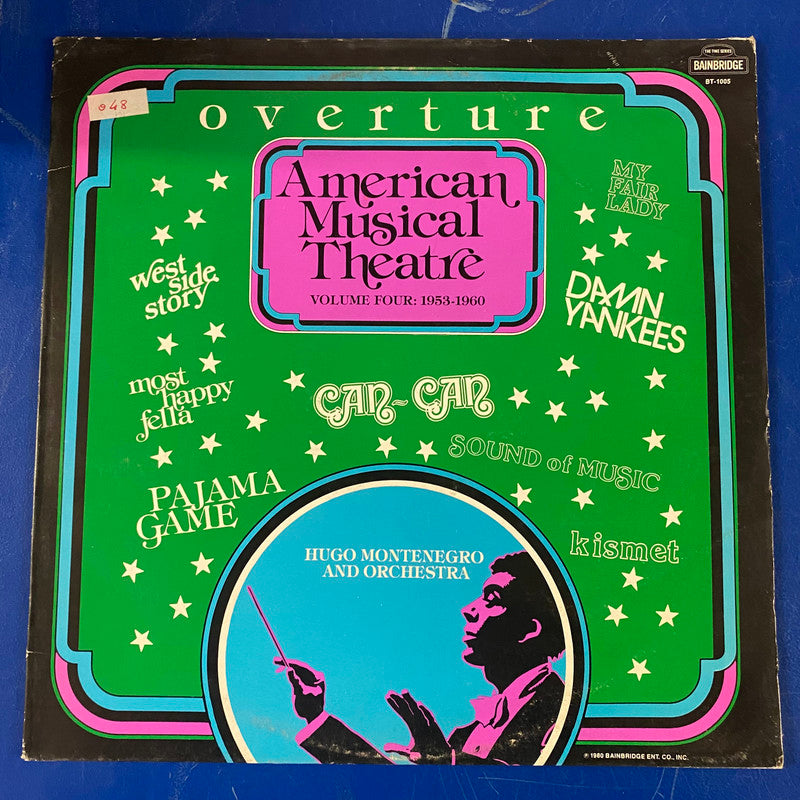 Hugo Montenegro And Orchestra - Overture / American Musical Theatre Volume Four: 1953 - 1960 (LP, RE)