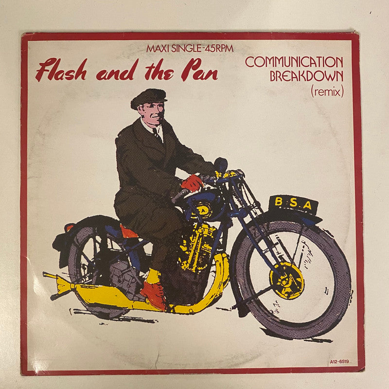 Flash And The Pan - Communication Breakdown (Remix) (12", Maxi)