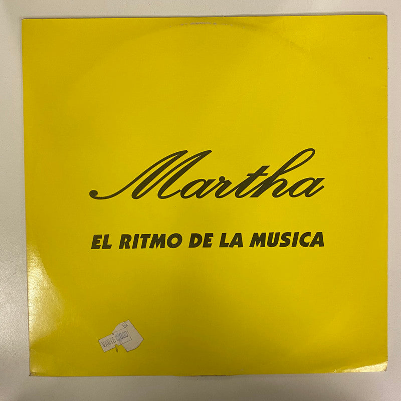 Martha - El Ritmo De La Musica (12")