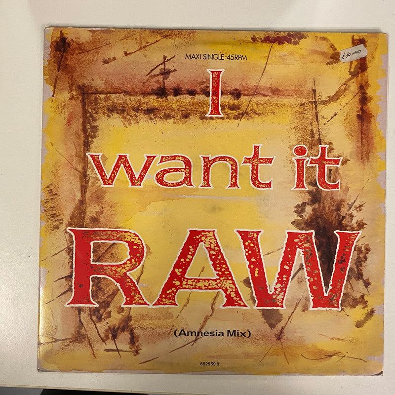 Spandau Ballet - Raw (Amnesia Mix) (12")