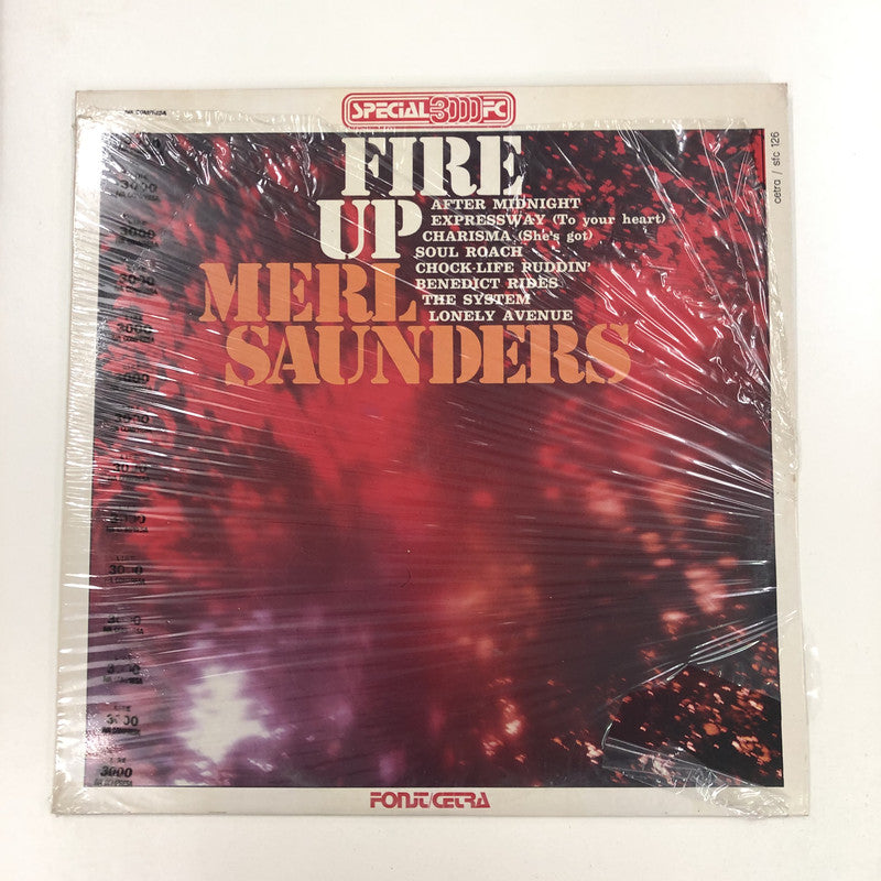 Merl Saunders - Fire Up (LP, Album, RE)