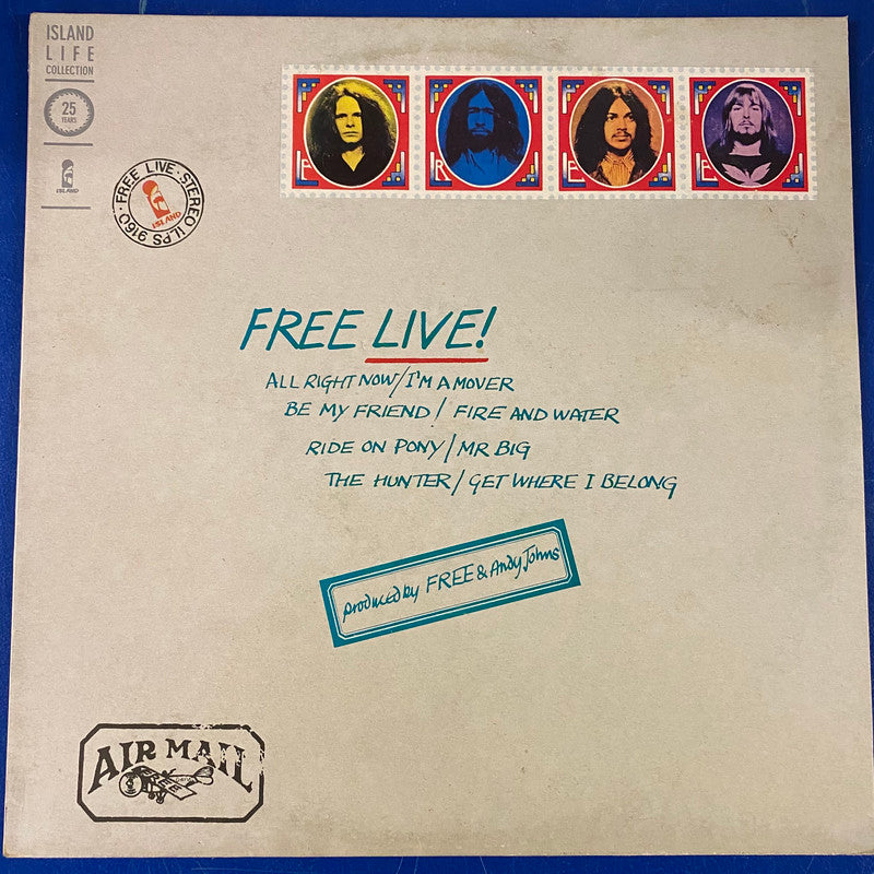 Free - Free Live! (LP, Album, RE)