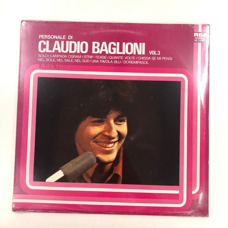 Claudio Baglioni - Personale Di Claudio Baglioni Vol. 3 (LP, Comp)