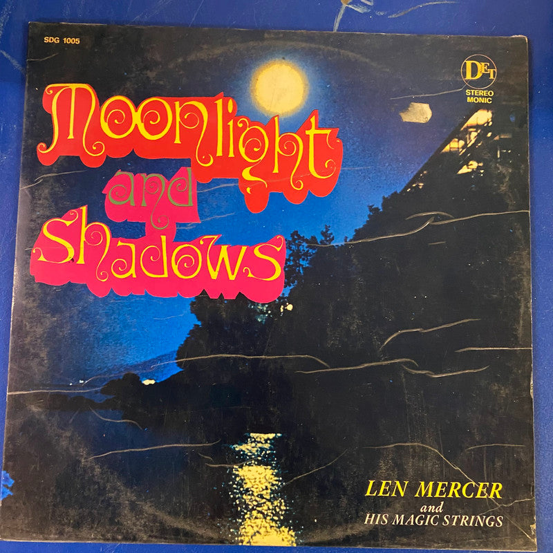 Len Mercer And His Magic Strings - Moonlight And Shadows (LP, Album)