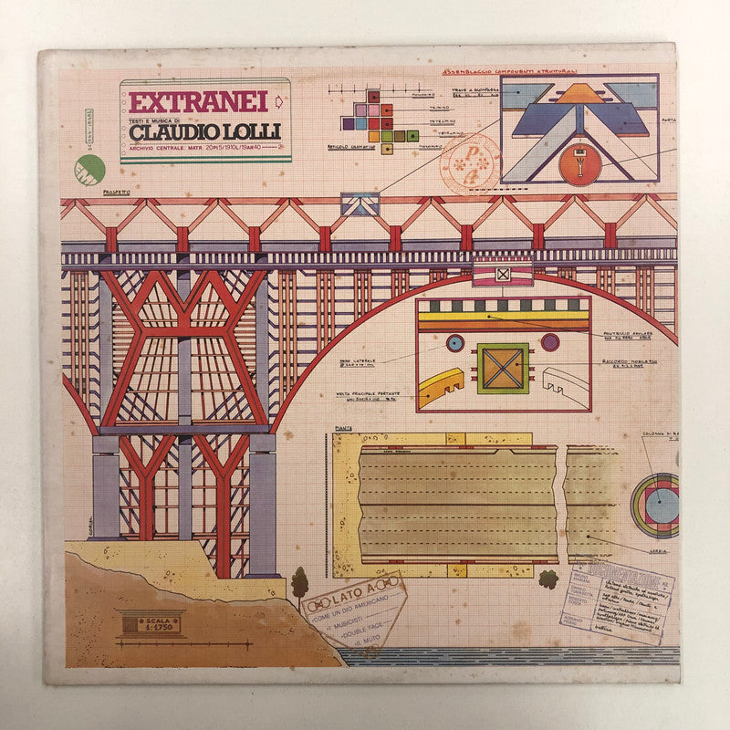Claudio Lolli - Extranei (LP, Album)