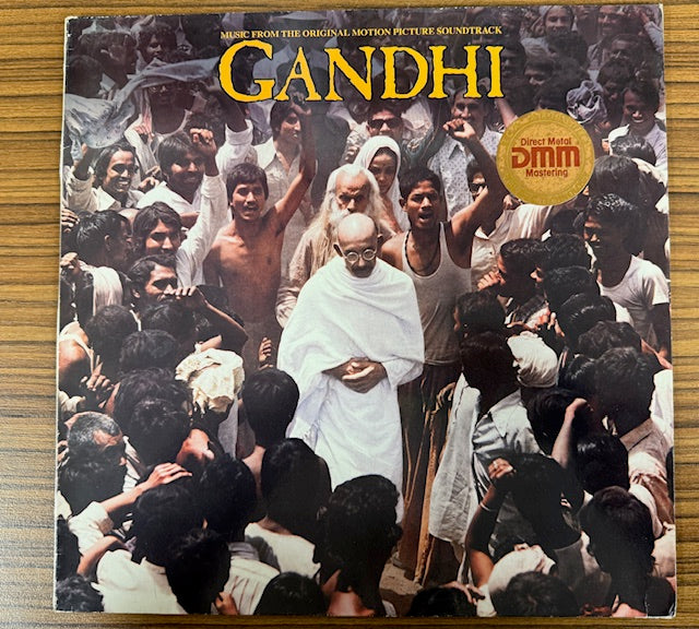 Ravi Shankar, George Fenton - Gandhi / Music From The Original Motion Picture Soundtrack (LP, Album, Gat)