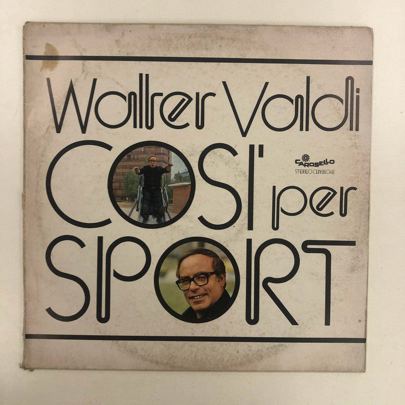 Walter Valdi - Così Per Sport (LP, Album)