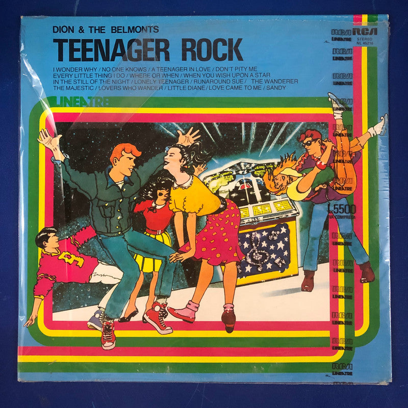 Dion & The Belmonts - Teenager Rock (LP, Comp)