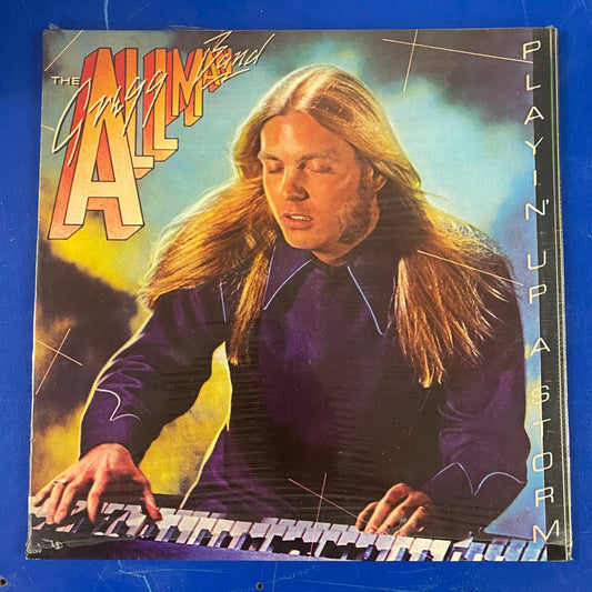 The Gregg Allman Band - Playin' Up A Storm (LP, Album)