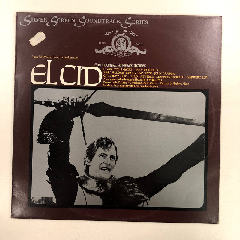 Miklós Rózsa - El Cid Original Soundtrack (LP, RE)