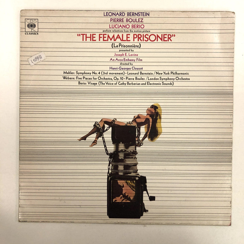 Leonard Bernstein, Pierre Boulez, Luciano Berio - The Female Prisoner (La Prisonnière) (LP, Album)