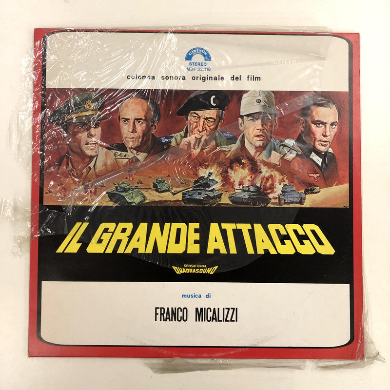 Franco Micalizzi - Il Grande Attacco (Colonna Sonora Originale Del Film) (LP, Album)