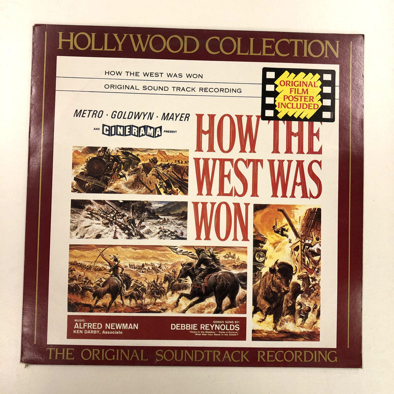 Alfred Newman, Debbie Reynolds, Ken Darby - How The West Was Won, Original Soundtrack (LP, Album, RE)