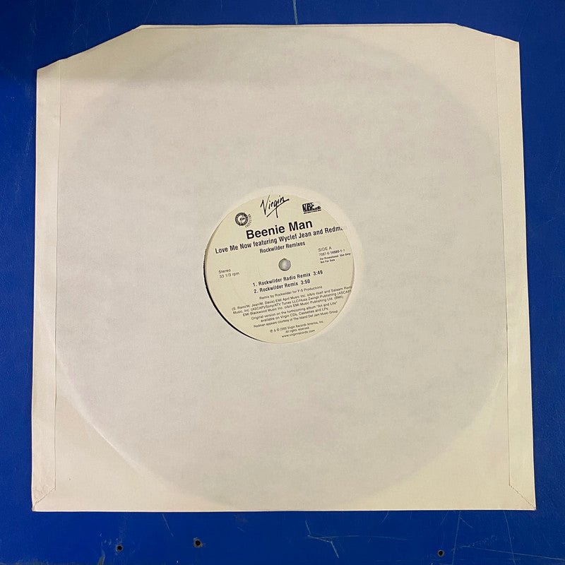 Beenie Man - Love Me Now (Rockwilder Remixes) (12", Promo)