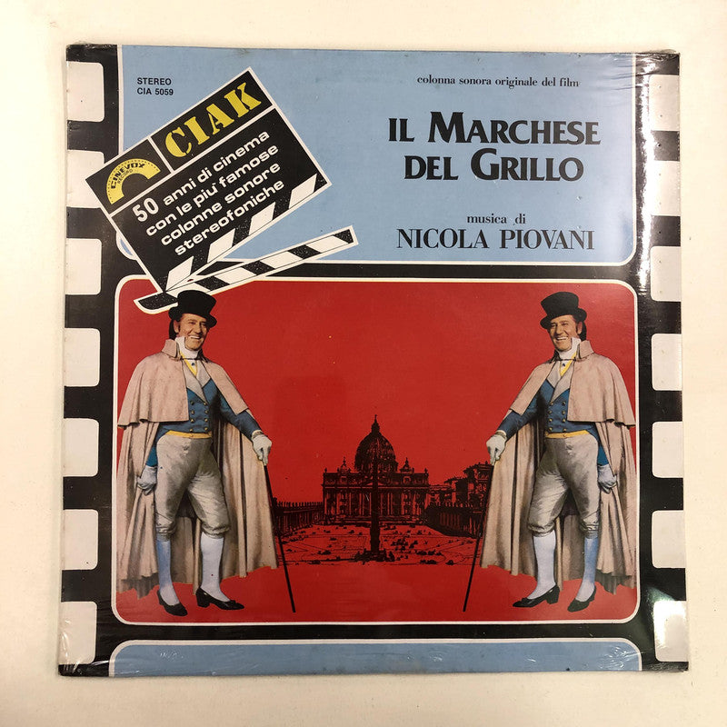 Nicola Piovani - Il Marchese Del Grillo (Colonna Sonora Originale Del Film) (LP, Album, RE)