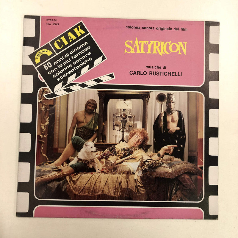 Carlo Rustichelli - Satyricon (Colonna Sonora Originale Del Film) (LP, Album, RE)