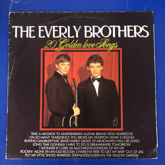The Everly Brothers - 20 Golden Love Songs (LP, Comp)